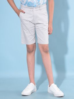 CRIMSOUNE CLUB - Boy's Grey Shorts