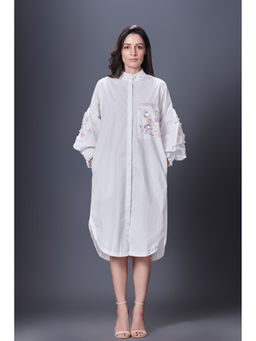 Deepika Arora - White Shirt Dress