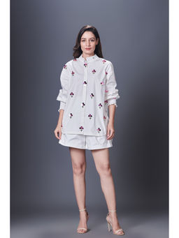 Deepika Arora - White Co-Ord (Set of 2)