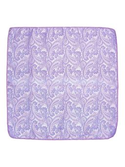 The Tie Hub - Paisley Purple Microfiber Pocket Square
