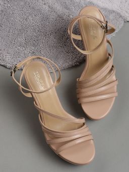 Truffle Collection - Nude Solid Heels