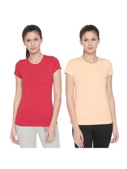 Bodycare - Bodyactive Pack Of 2 Women'S Tshirt - Multi-Color