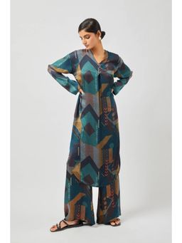 Contemponari - Kaspia Multi-Color Kurta with Palazzo