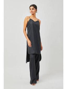 Contemponari - Alexandria Black Kurta with Palazzo