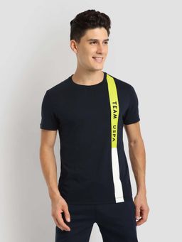 U.S. POLO ASSN. - Black Typography Crew Neck T-Shirt