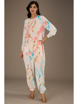 PS Pret by Payal Singhal - Multicolor Splash Printed Co-Ord (Set of 2)