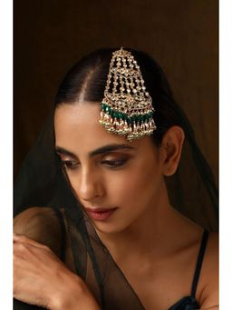 SWABHIMANN - Green Hirsa Polki Passa