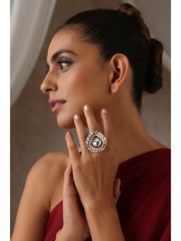 SWABHIMANN - Gold Kaushki Gold Polki Ring