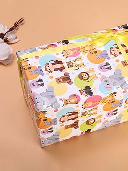 The Big Trove - Jungle Kingdom Gift Wrapping Paper (Pack of 15)