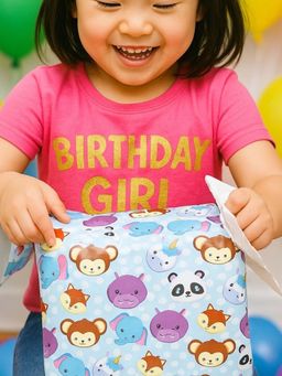 The Big Trove - Animals Jungle Theme Packing Paper Gift Wrapping Sheet (Pack Of 15)