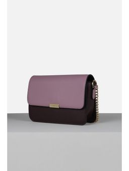 Van Heusen - Women Purple Print Casual Sling Bag