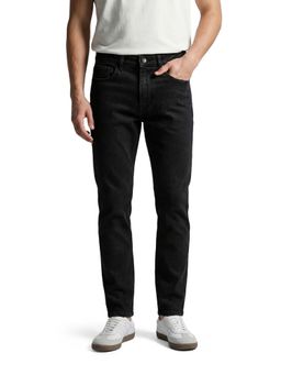 The Indian Garage Co - Men Black Slim Fit Solid Mid-Rise Jeans