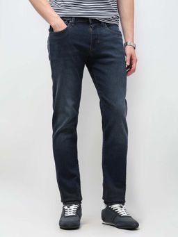 U.S. Polo Assn. Denim Co. - Men Dark Navy Blue Brandon Slim Fit Blue Jeans