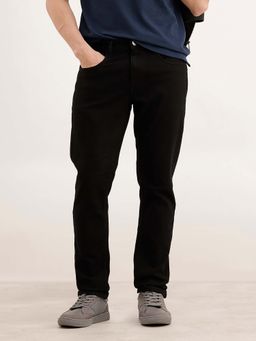 WROGN - Men Black Classic Slim Fit Denim Jeans