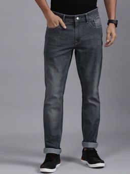 WROGN - Men Dark Grey Bold Apex Jeans