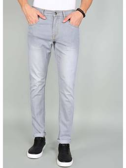 WROGN - Men Grey Apex Slim Fit Jeans