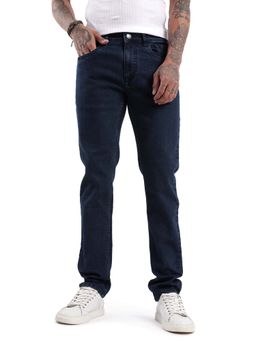 WROGN - Men Elite Dark Navy Blue Slim Fit Jeans