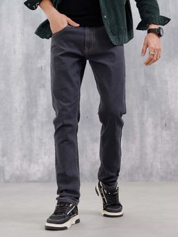 WROGN - Men Grey Casual Slim Fit Jeans