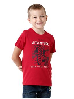 Kate & Oscar - Boys T-shirts - Red