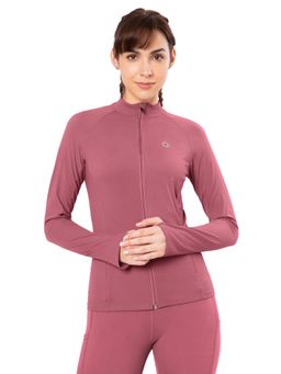 Amante - Pink Full Sleeve Energize Performance Jacket