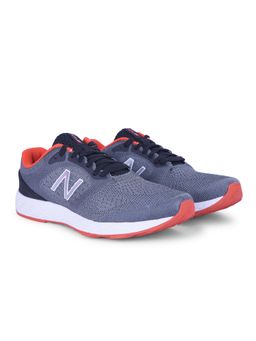 New Balance - Mens Mesh Grey Running Shoes