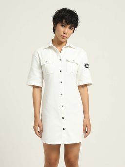 ONLY - Ketnipz White Shirt Dress
