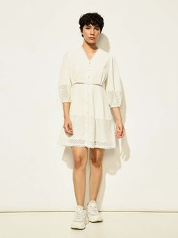 ONLY - White Mini Dress