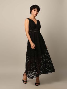 ONLY - Black Lace Dress