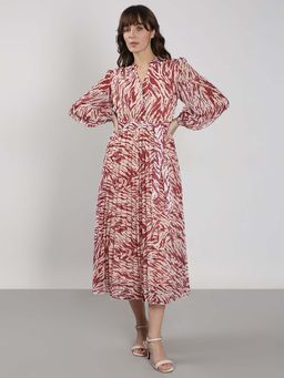 VERO MODA - Multi-Colour Printed Midi Dress (Set of 2)