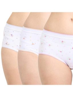Bodycare - Printed Cotton Briefs In Assorted Colors (Pack Of 6)