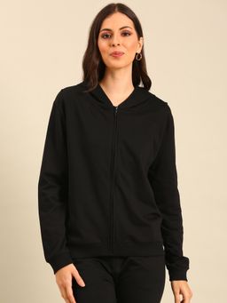 De Moza - Women Hoodie Black