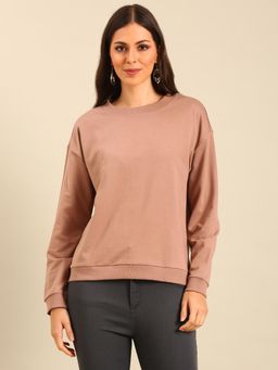 De Moza - Women Sweat Shirt Tan