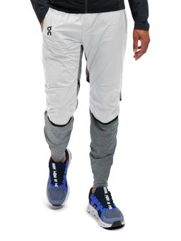 On - Men Polyester Blend Grey Colorblock Trackpant