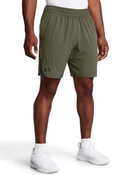 Under Armour - Green Solid Regular Fit Shorts