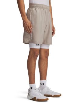 Under Armour - Brown Solid Regular Fit Shorts