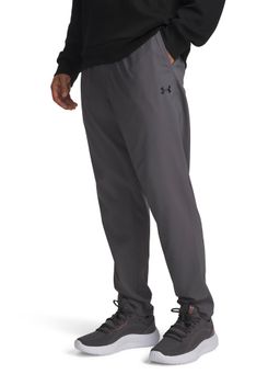 Under Armour - Grey Solid Regular Fit Trackpant