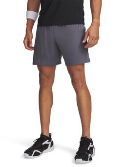 Under Armour - Grey Solid Regular Fit Shorts