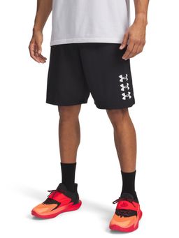 Under Armour - Black Solid Regular Fit Shorts