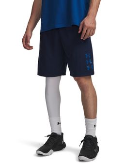 Under Armour - Blue Solid Regular Fit Shorts