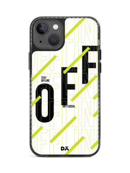 DailyObjects - Stay Offline Stride 2.0 Case Cover For iPhone 13-6.1-inch