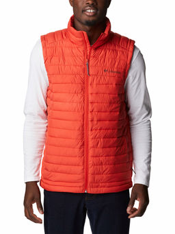 Columbia - Mens Orange Colour Polyester Silver Falls Vest