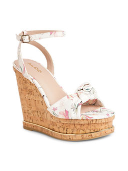 Aldo - Barykin Womens Multi Color Floral Wedges