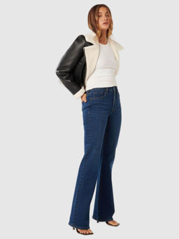 Forever New - Navy Blue Flared Jeans