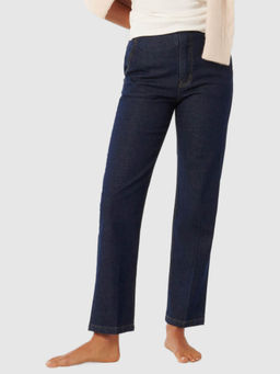 Forever New - Navy Blue Straight Jeans