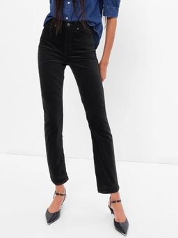 GAP - Black Women High-Rise Slim Fit Jeans