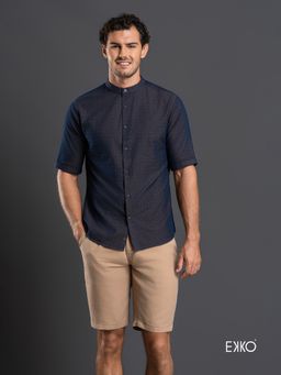 EKKO - Cotton Slim Fit Casual Shirt