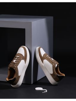 Monte Carlo - Mens Lace Up Sneakers - Tan