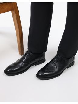 Monte Carlo - Mens LACE UP Brogues - Black