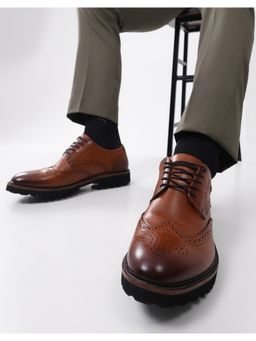 Monte Carlo - Mens BROGUES - Brown