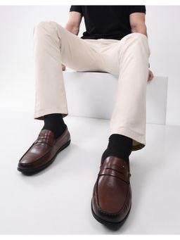 Monte Carlo - Mens Spenny Loafers - Brown